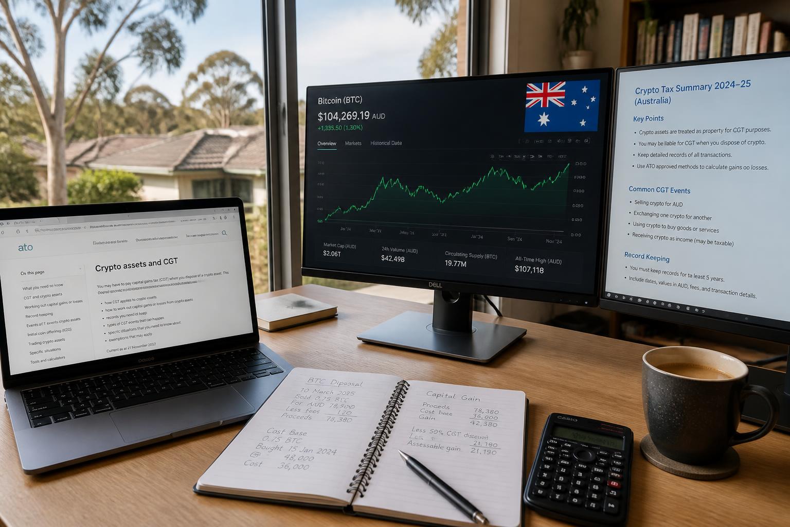 Understanding bitcoin tax rules in australia for 2025