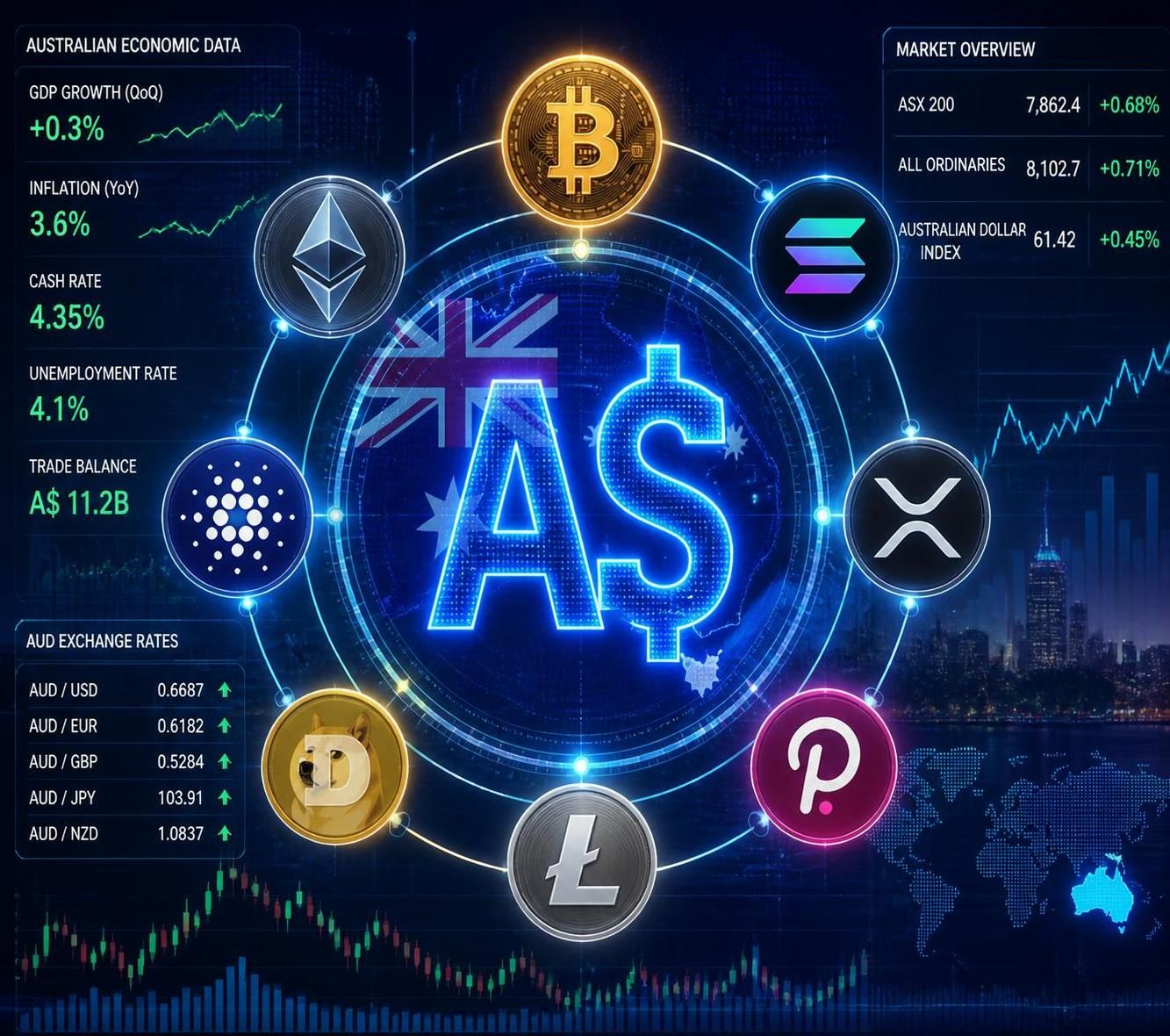 explore how changes in the rba interest rate influence the cryptocurrency market, affecting prices, trading volumes, and investor sentiment.