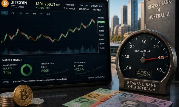 How the rba cash rate influences bitcoin prices and market trends