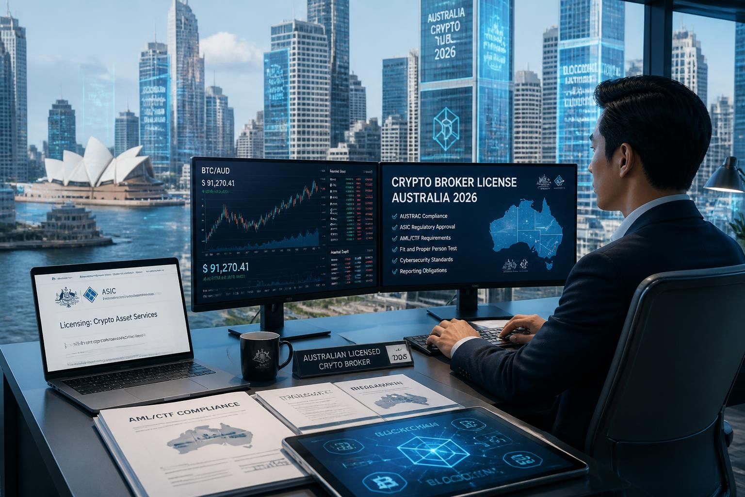 How to obtain a crypto broker licence in australia in 2026
