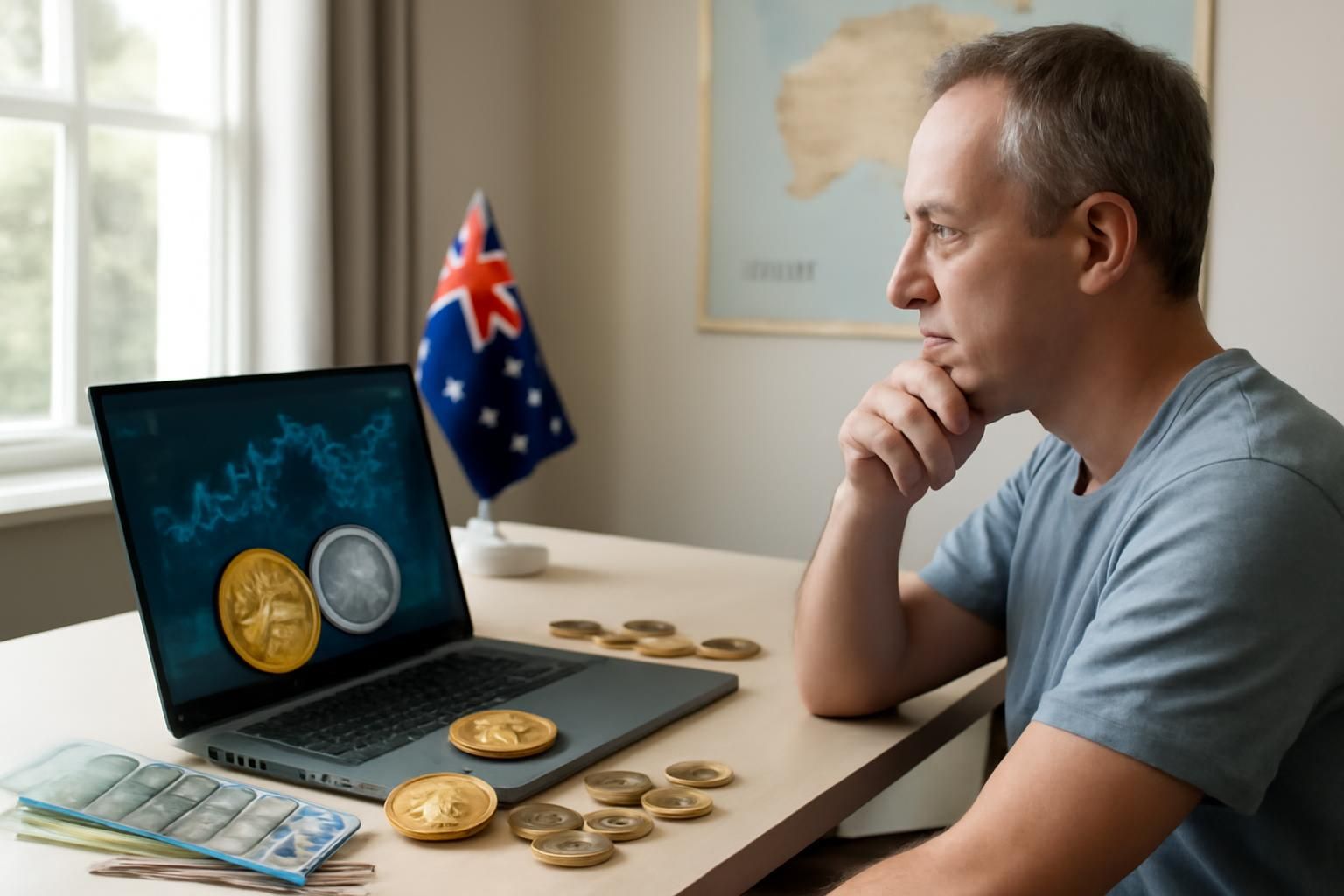 learn what happens when you become an australian tax resident with existing cryptocurrency holdings, including tax obligations and reporting requirements.